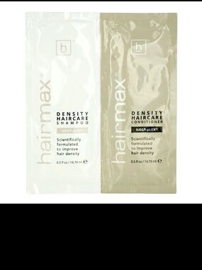 hairmax Density Haircare Shampoo & Conditioner Travel Sachet Set